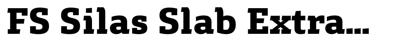 FS Silas Slab ExtraBold
